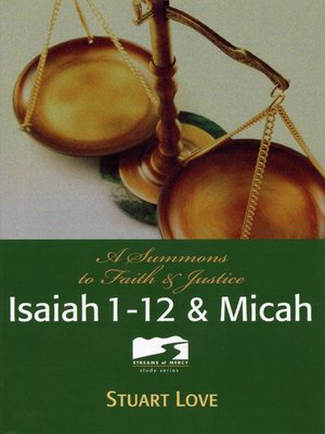 cover image of Isaiah 1-12 & Micah